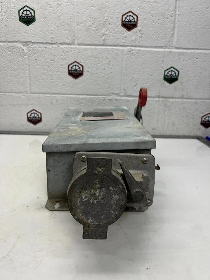 Used Cutler Hammer DH362FDK2WR 600V 60A Heavy Duty Safety Switch