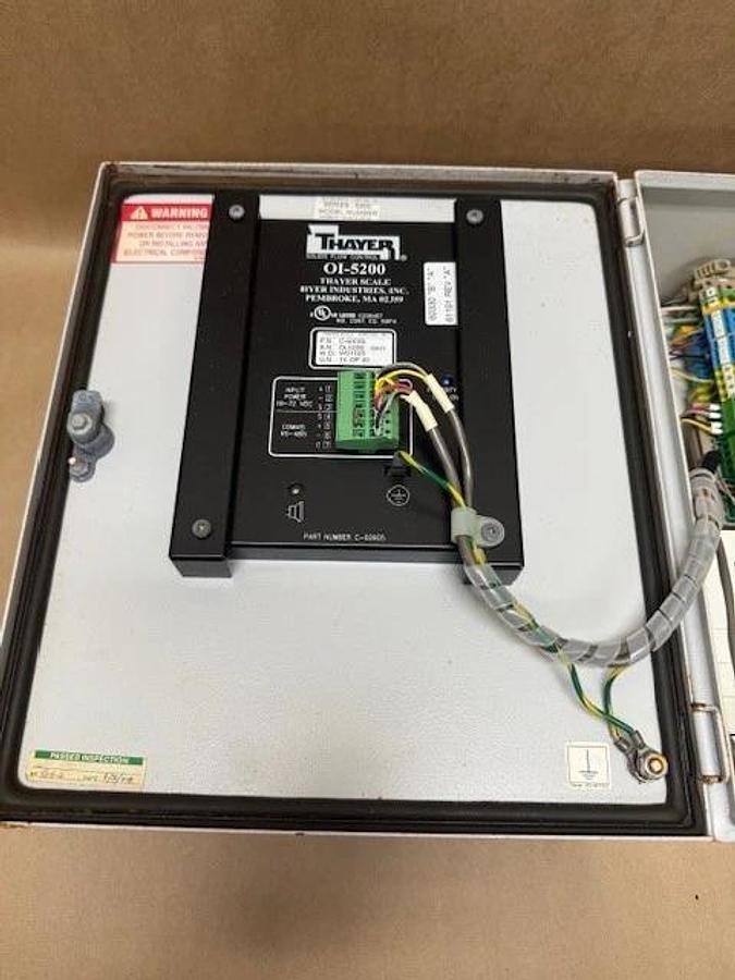 Used Thayer I-42T, Idler-Type Belted Scale