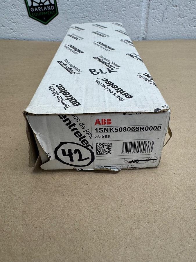 Used ABB 1SNK508066R0000 Terminal Blocks (Qty 42 Pcs) *NEW*