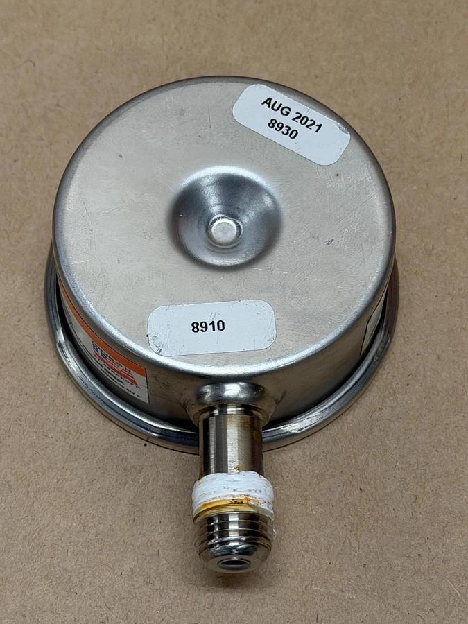 Used Ashcroft 1008 0-100 PSI Industrial Pressure Gauge