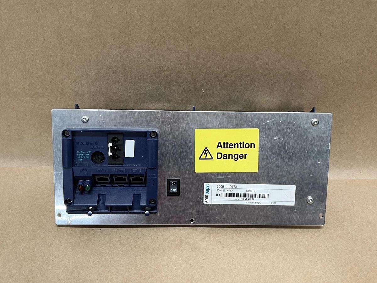 Used EBM Papst 60061-1-0173 Power Control Module Unit for K3G400-AA21-34 Fan Assembly