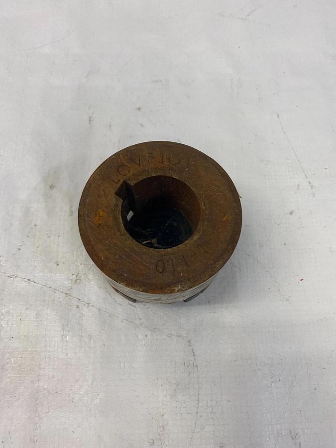 Used Lovejoy L110 HUB 1-5/8 KW Coupling w/ Rubber Spider