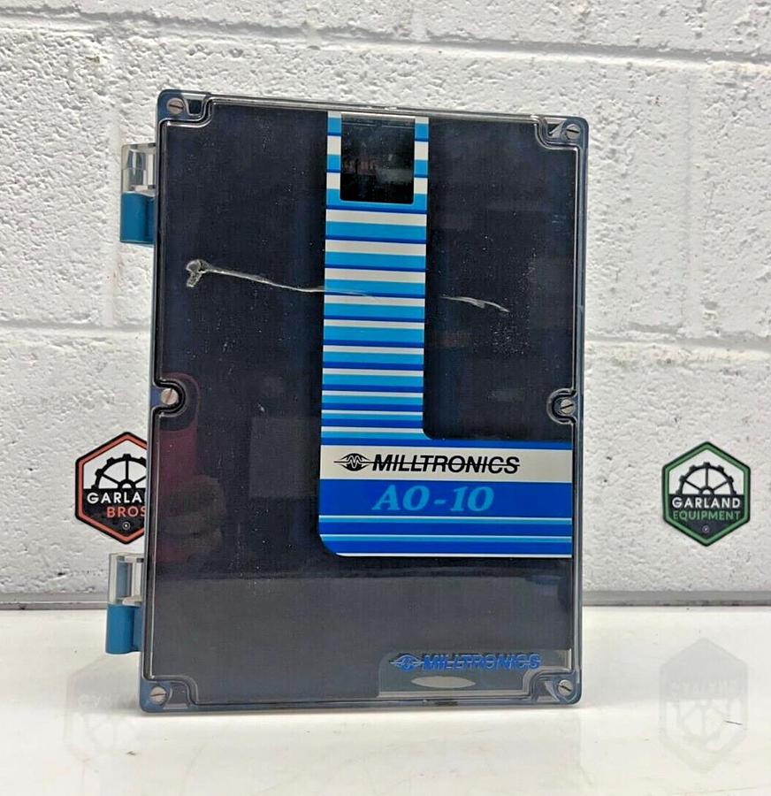 Used Milltronics AO-10 Analog Output Module P/N 24751444-02 (*Powers On*)