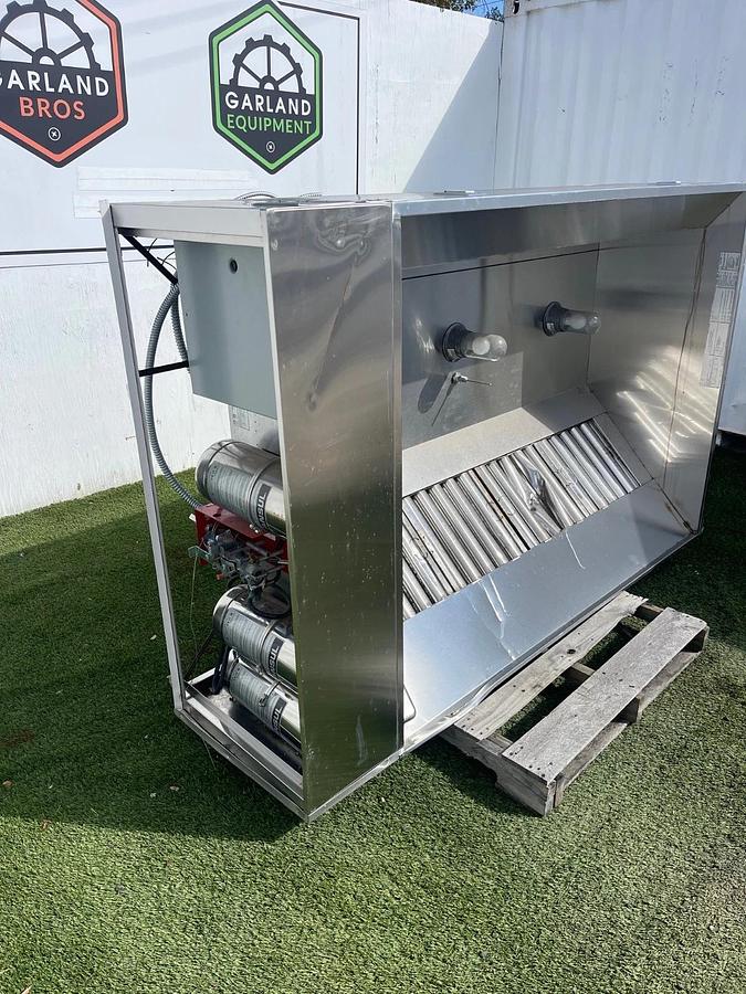 Used Captiveaire Systems 5424 ND-2, 6' Commercial Exhaust Hood - Stainless Steel