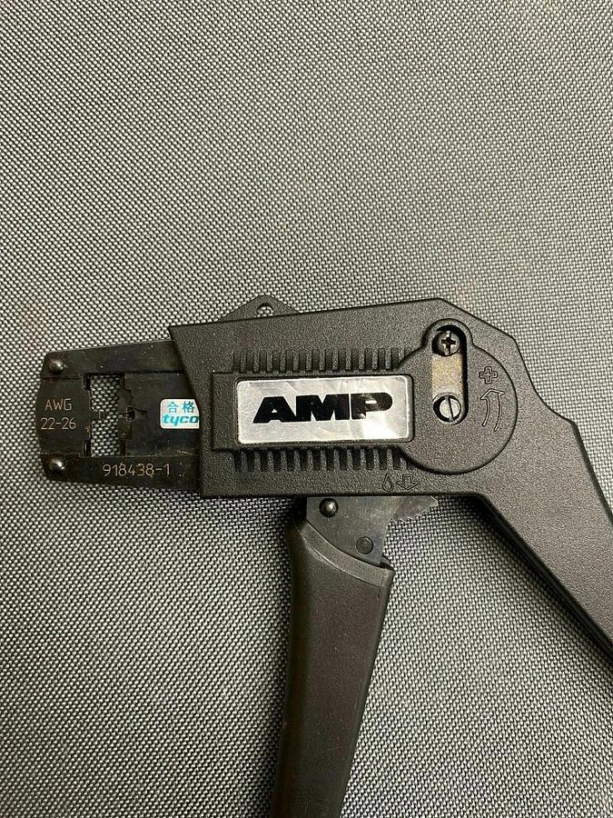 Used AMP Tyco 918438-1 Pistol Grip Hand Tool Crimper