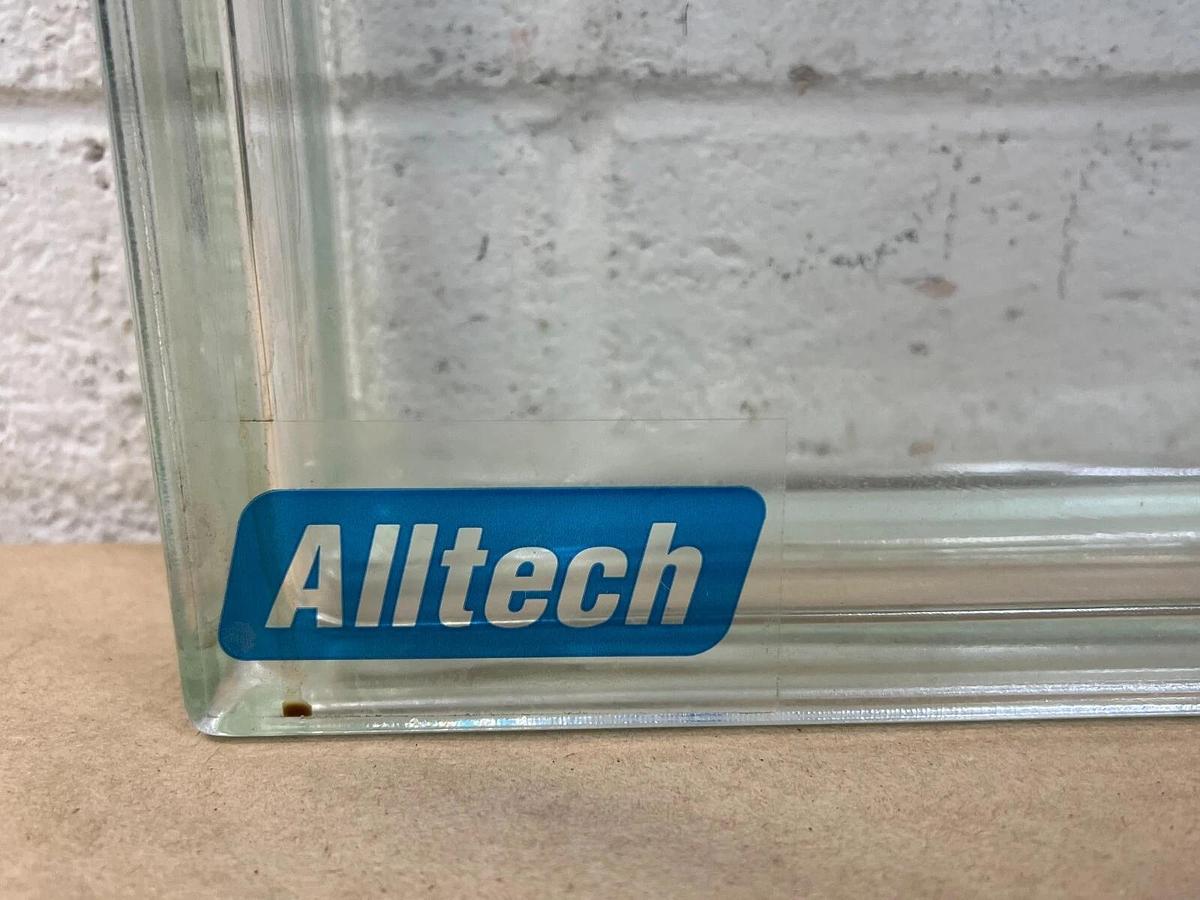 Used ALLTECH Soda-Lime Glass Rectangular Chromatography Jar w/o Lid
