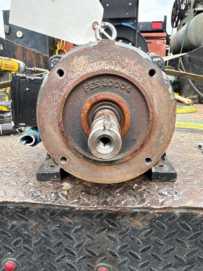 Used Dayton LTDI23TD 7.5Hp Motor @ 3450 RPM - No Pump