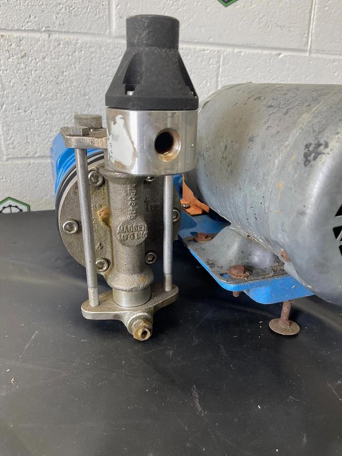 Used Madden MF160C Diaphragm Metering Pump w/ Baldor Electric Motor 0.5 HP