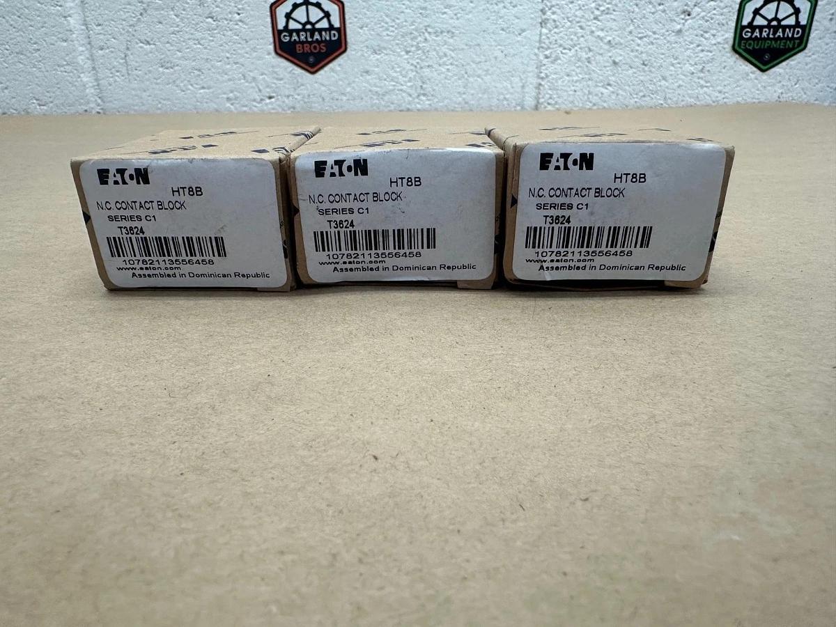 Eaton HT8B Contact Block, Lot of 3 *NEW*