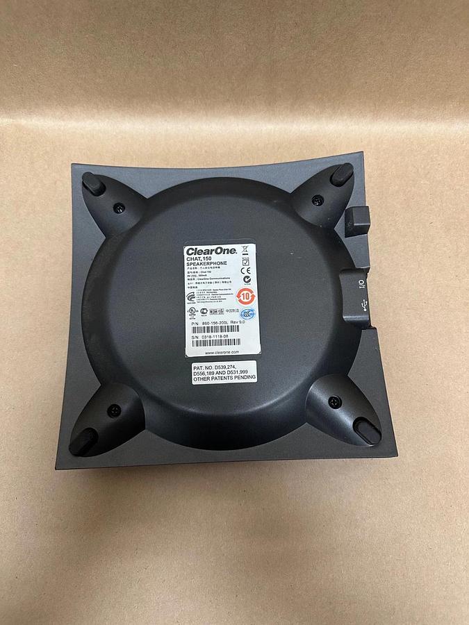 Used ClearOne 860-156-200L Chat 150 Speakerphone *NEW*