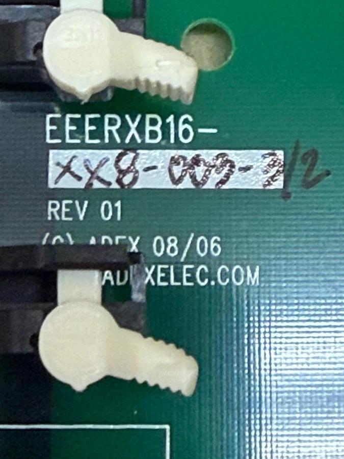 Used ADEX EEERXB16-XX8-003-3/2 3-Slot PCI Express X16 Right-Angle Riser Card