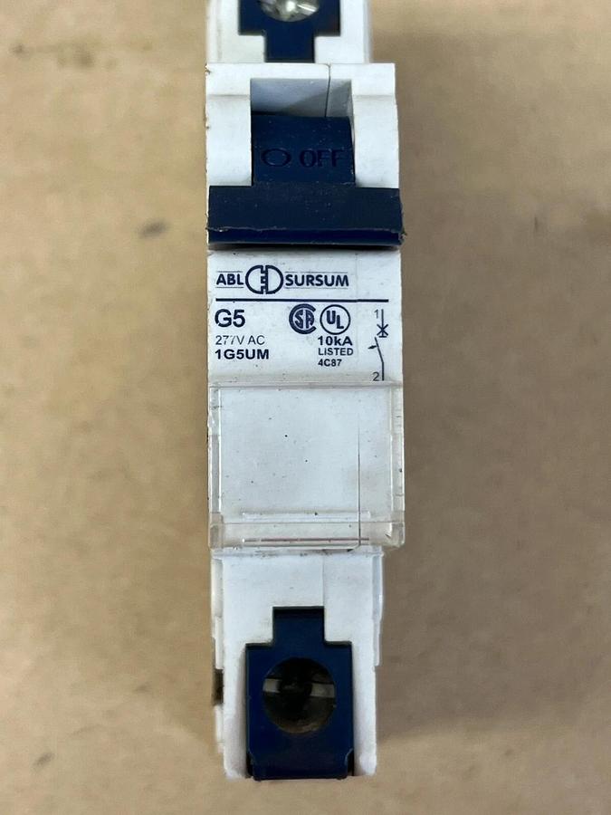 Used ABL Sursum 1G5UM 10Ka Circuit Breaker