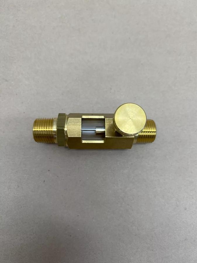 Used LDI Industries N104-01 1/2 Outlet Thread, 1/2 Inlet Thread Oil Reservoir Needle