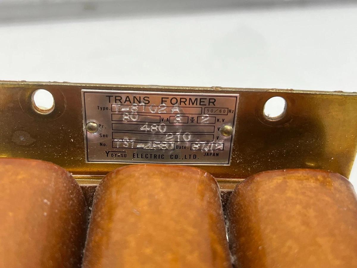 Used Yoyasu Electric T-8102A Transformer 50/60Hz