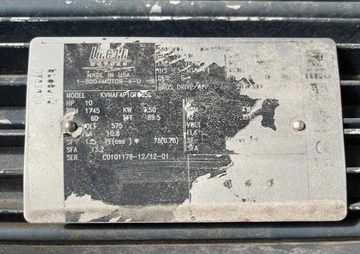 Used Hydraulic Power Unit 30 Gal Tank, Prince Pump SP20B27A9H2-R, 10Hp Motor