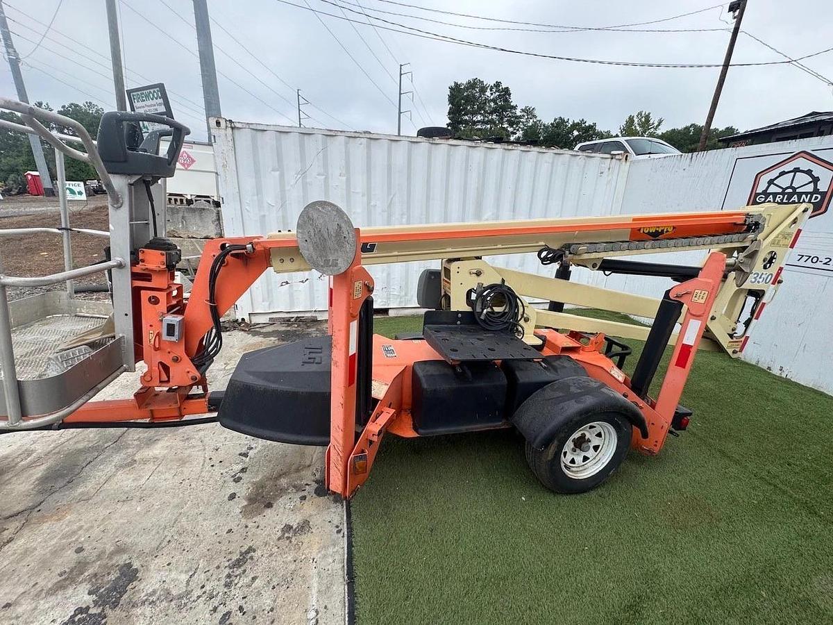 Used JLG T350 Towable Boom Lift, 34' 5" Height Capacity, 18' 9" Booming Capacity