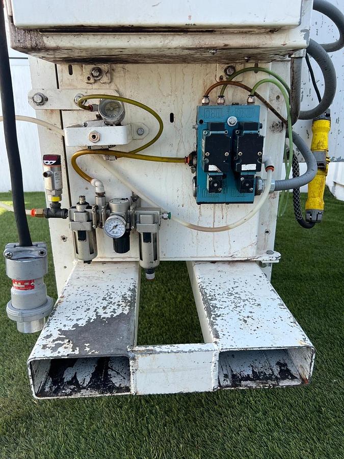 Used Taylor Products Model APV (2013) Prater Sifter, Eriez Bar Magnets, Dust Shroud