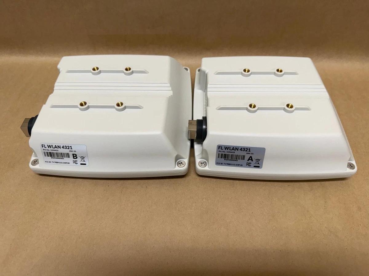 Used Phoenix Contact FL WLAN 4321 Point-to-Point Ethernet Bridge 1194423 *NEW*