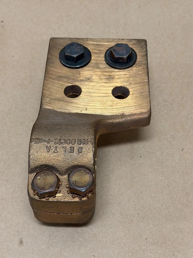 Used Delta Connector PMR60C12-1-4N4 Copper Alloy, 90 Degree Vertical Placement