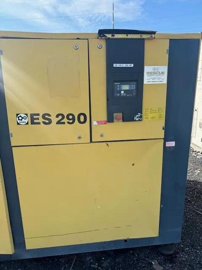 Used Kaeser ES 290 Screw Compressor, 110 Psig, 1014 CFM, 1800RPM, 200Hp, 3 Ph 460V