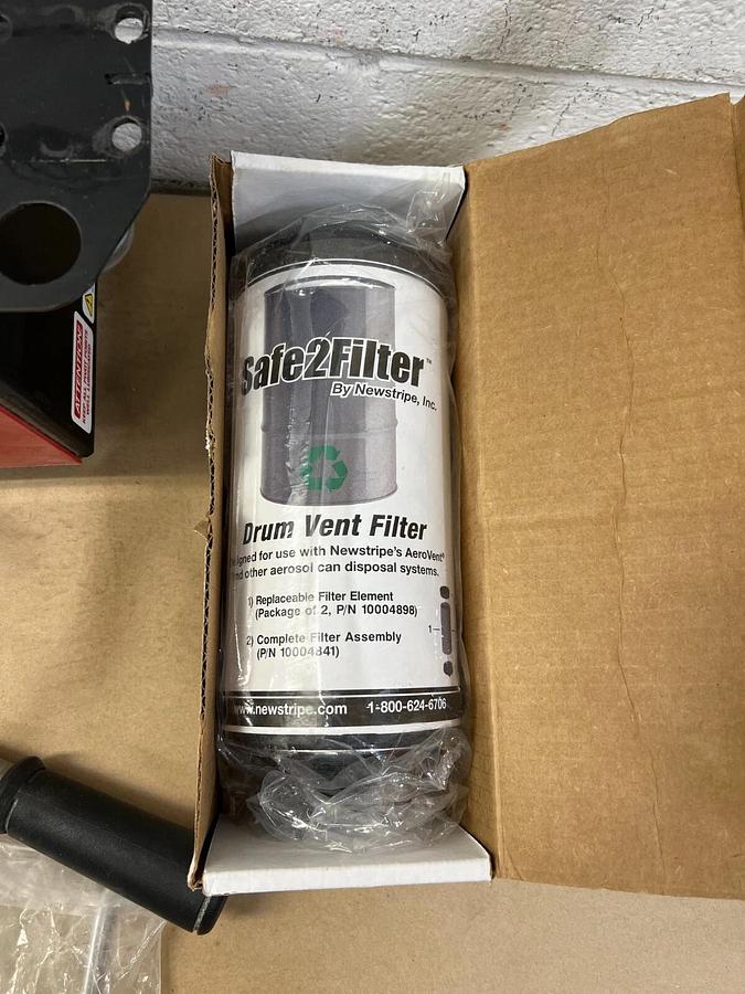 Used New Stripe 1033440 AeroVent Van Disposal System