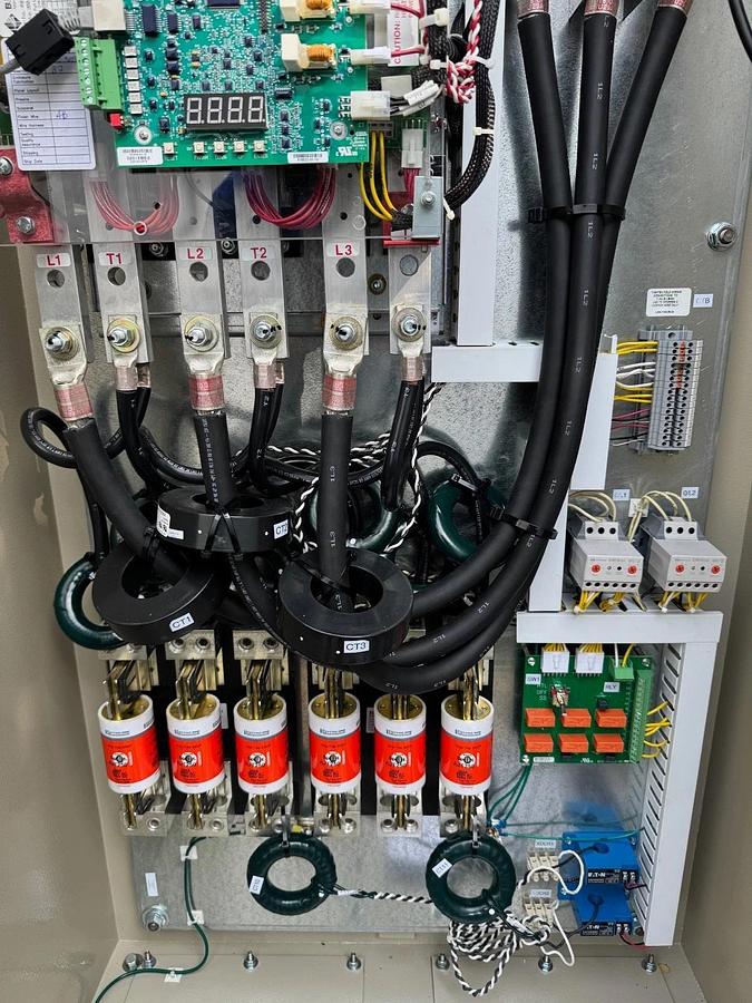 Used Benshaw RB23S0200480H12CB-DM-200041-00, Heavy Duty Soft Starter, 100 Hp @ 480 V