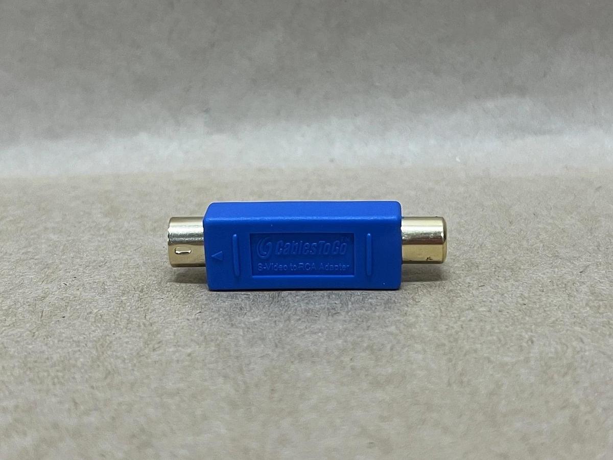 Used CablesToGo 13058 S-Video to RCA Adapter