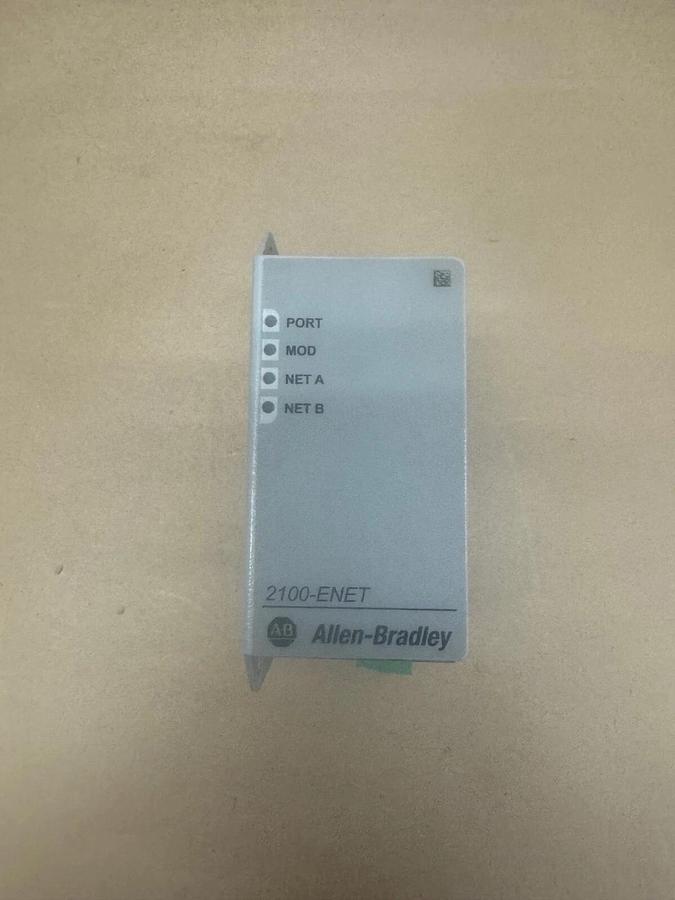 Used Allen Bradley 2100-ENET Ethernet Adapter, Series A, 24vDC