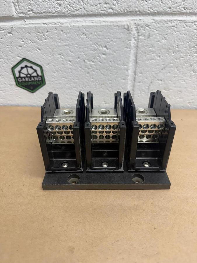 Used Cooper Bussmann PDB370-3 Power Distribution Block, 3-Pole, 600V *NEW*