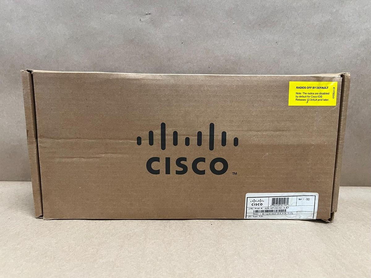 Used Cisco AIR-AP1242AG-A-K9 Aironet Wireless Access Point