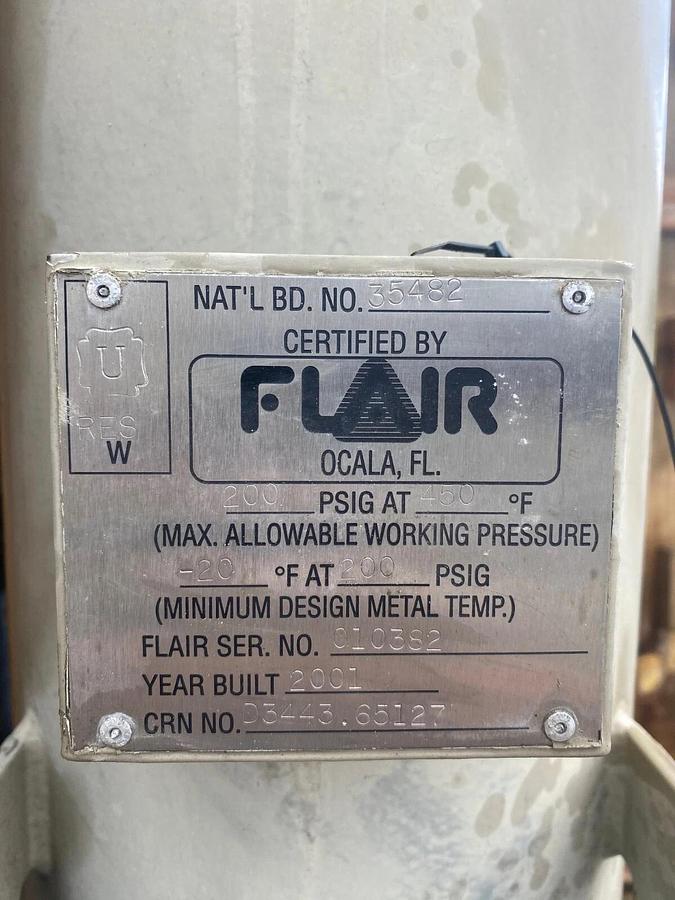 Used Deltech Fair LS 360-DEC-B Heatless Compressed Air Dryer