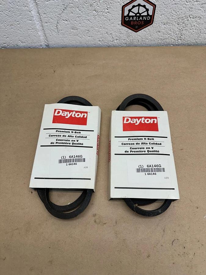 Dayton 6A146G V-Belt *NEW* Lot of 2