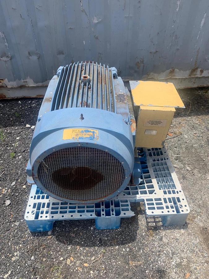 Used Weg IPE125-444T 125HP 460V 143A 3 Phase Motor