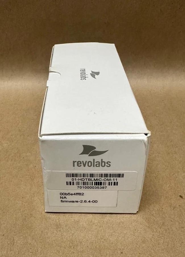 Used Revolabs 01-HDTBLMIC-OM-11 HD Omnidirectional Wireless Microphone *NEW*