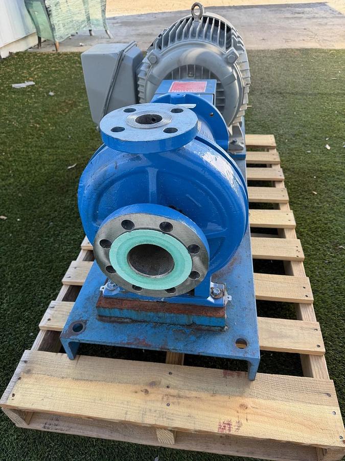 Used Ingersoll Rand 3x1.5x10 Pump Skid w/ Siemens 60Hp Motor @ 3565RPM