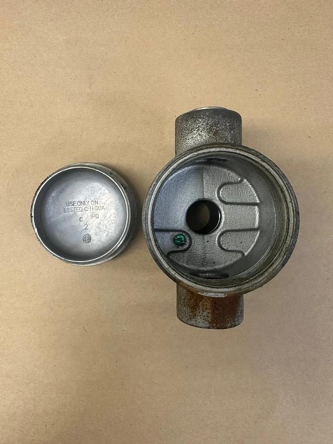 Used Crouse Hinds 0101639 Conduit Outlet