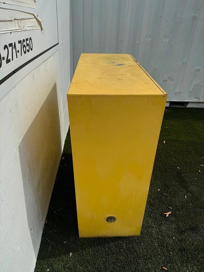 Used Justrite 25300 30 Gallon Flammable Liquid Storage Cabinet, 43” x 18” x 44”
