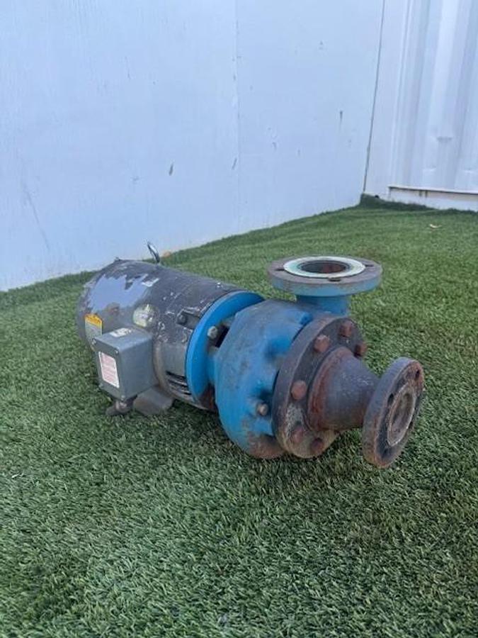 Used Goulds 3656 (Size 3x4-7) Pump, 6BF1M2B0, Baldor JMM3314T, 15Hp Motor @ 3450RPM