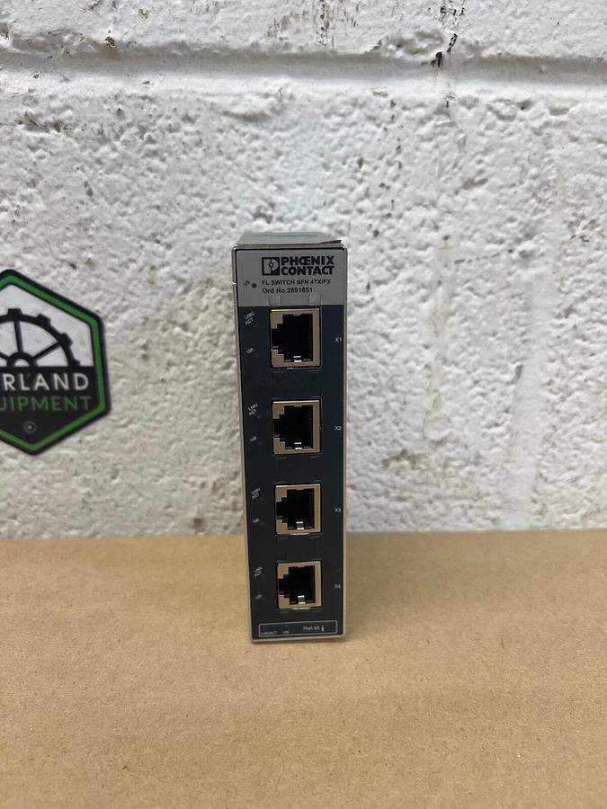 Used Phoenix Contact SFN 4TX/FX FL Switch