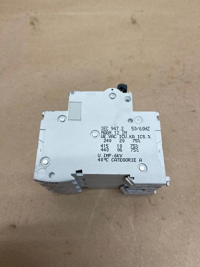 Used Merlin Gerin 24605 Curcuit Breaker, Multi9 C60N D 32A, 415V, 50/60 Hz, 3-Pole