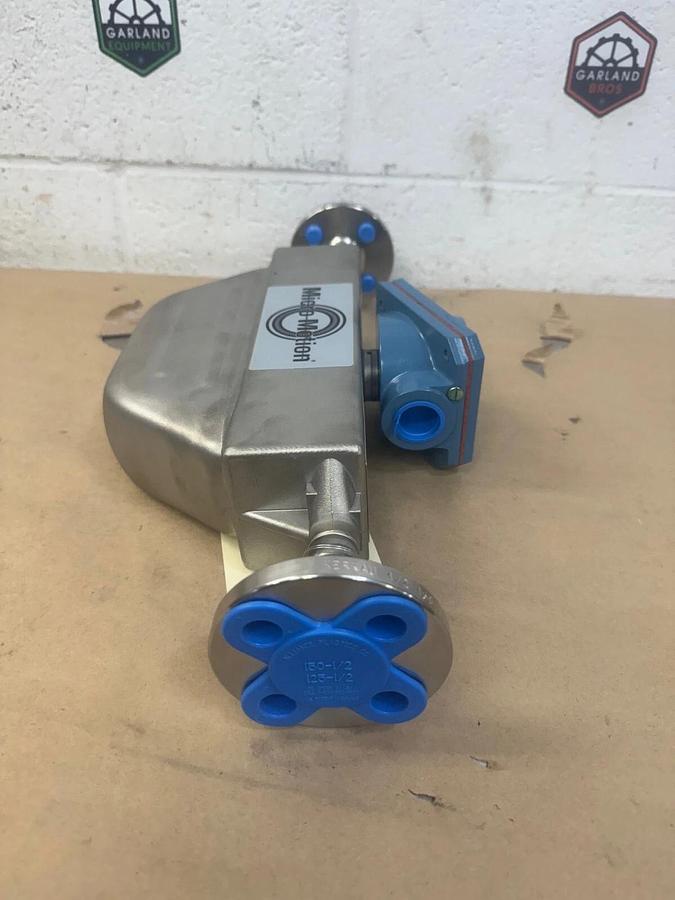 Used Micro Motion F025S113CRAUEZZZZ Mass Flow Sensor Coriolis Meter 316 SS D:1/2"Port