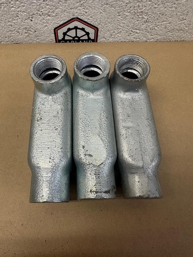 Used Type LB 3/4” Conduit - Lot of 3
