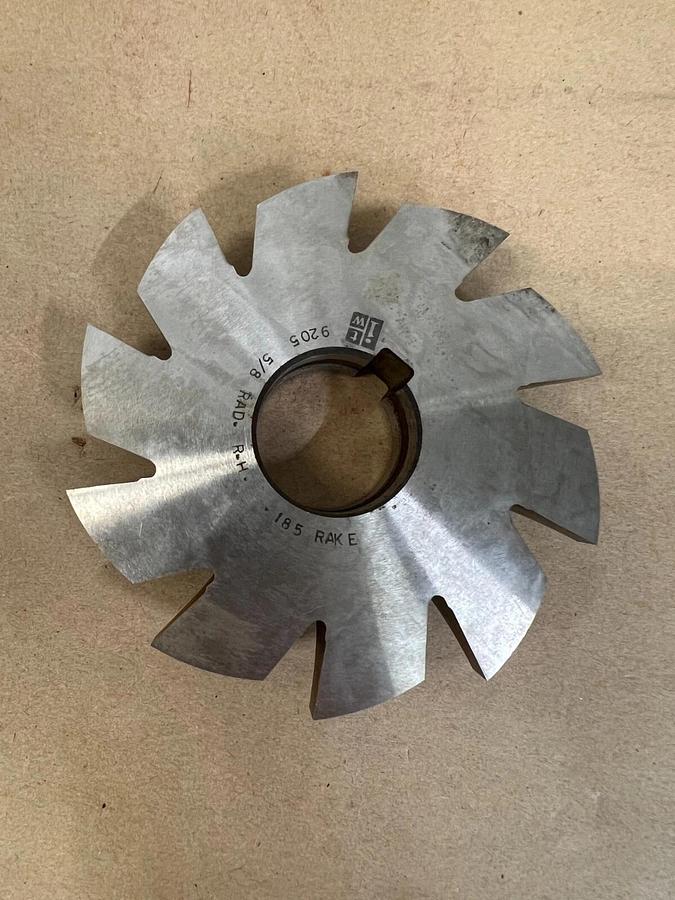 ITW 9205 Corner Rounding Cutter 5/8” Radius of Circle, Right Hand