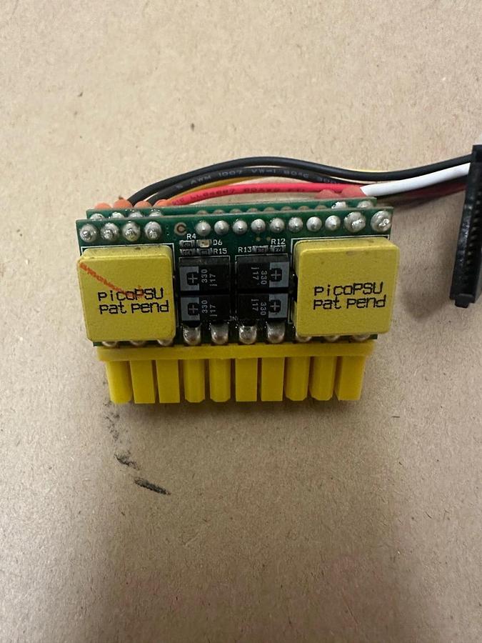Used Mini-Box PicoPSU 20-Pin ATX Power Supply
