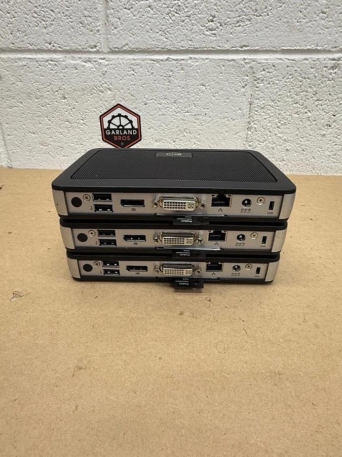 Used Dell WYSE 5030 P25 TERA2 512R RJ45 Zero/Thin Client Mini Desktop, Power Cord (3)