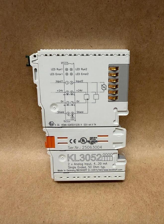 Used Beckhoff KL3052 Module