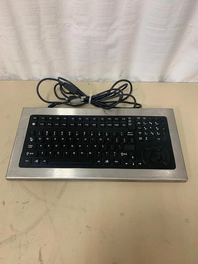 Used Texas Industrial Peripherals DT-5k-PS/2 Keyboard