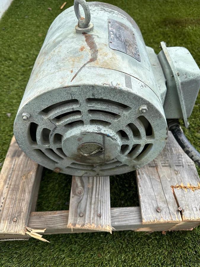 Used Toshiba 0036DPSA21A-P 3Hp Motor @ 1160RPM, 230/460V, 3 Phase, 213T Frame, 60Hz