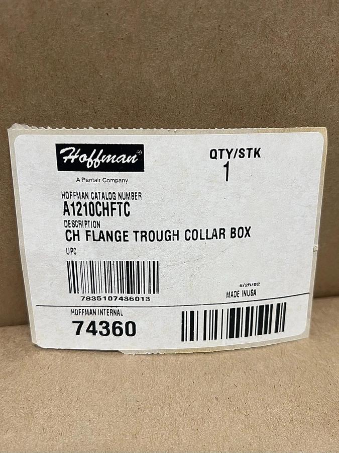 Hoffman A1210CHFTC CH Flange Through Collar Box