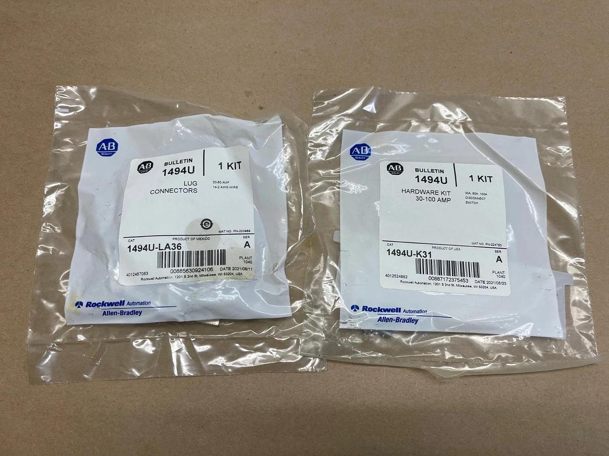 Used Allen Bradley 1494U-D30 Series A 30A Disconnect Switch